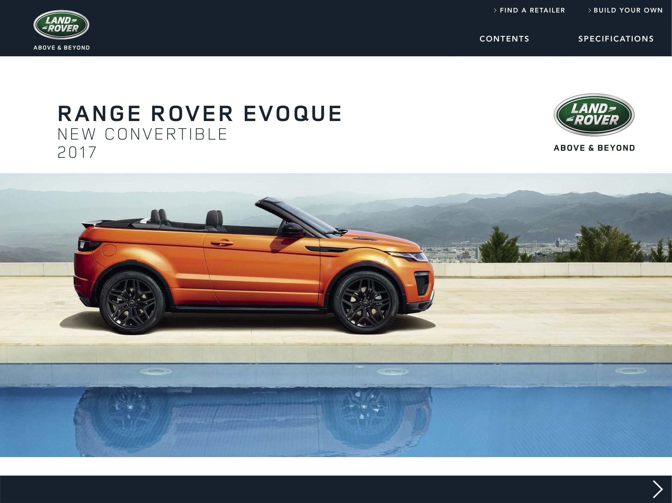 2017 Land Rover Evoque Convertible Brochure Page 3